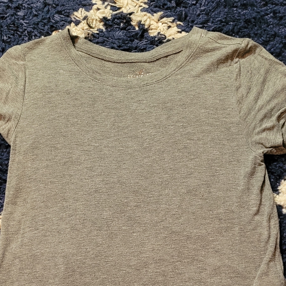 Xs Hollister grey soft tee